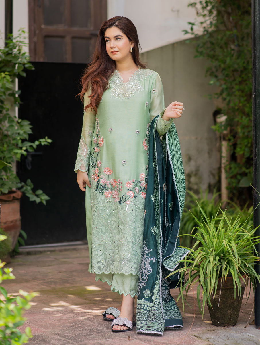mintgreen kameez shalwar L mintgreen kameez shalwar L