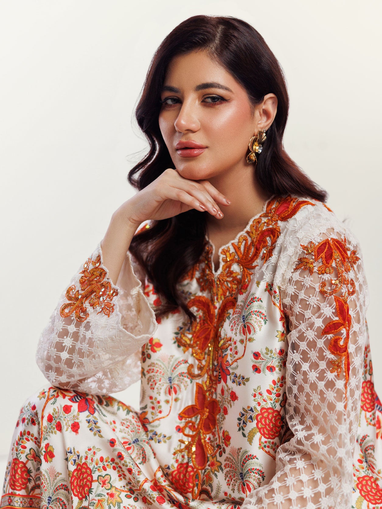 silk kameez salwar