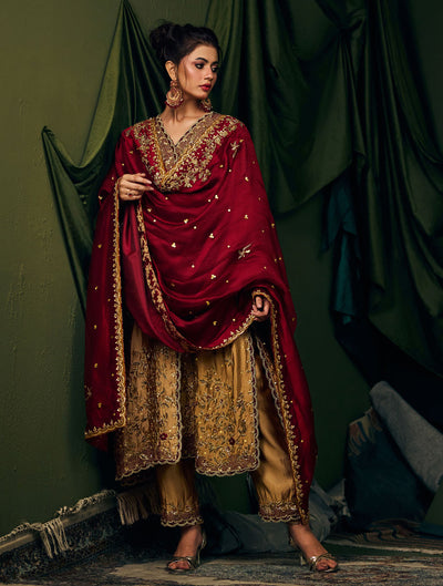 bridal angrakha pakistani