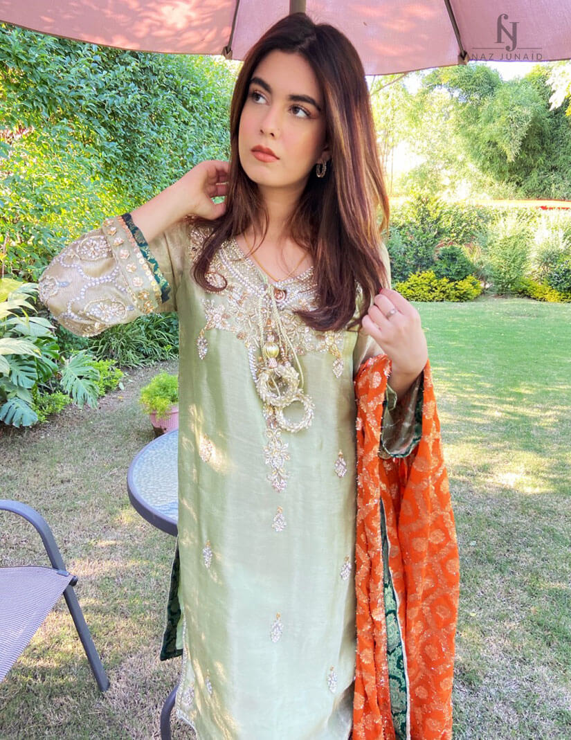 white christmas dresses Pakistani Casual Lawn Dresses Digitally Printed In USA – Nameera by Farooq