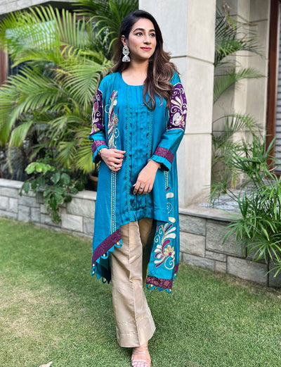 pakistani overcoat dress style