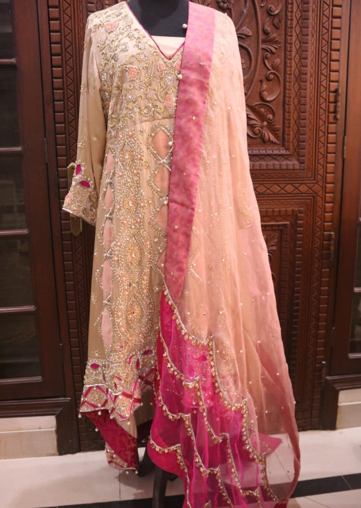 Silk Pishwas Dress M